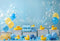 Kate Cake smash Canard Ballon Douche Toile de fond en Laine conçue par Emetselch - Kate Backdrop FR