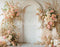 Kate Fleurs Mariage Arche Bohème Doux Toile de fond en Laine conçue par Emetselch - Kate Backdrop FR