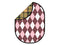 Kate Double-face Rose Diamant/Jaune Plaid Rétro Toile de fond Pliable 5x6.5pi(1.5x2m) - Kate Backdrop FR