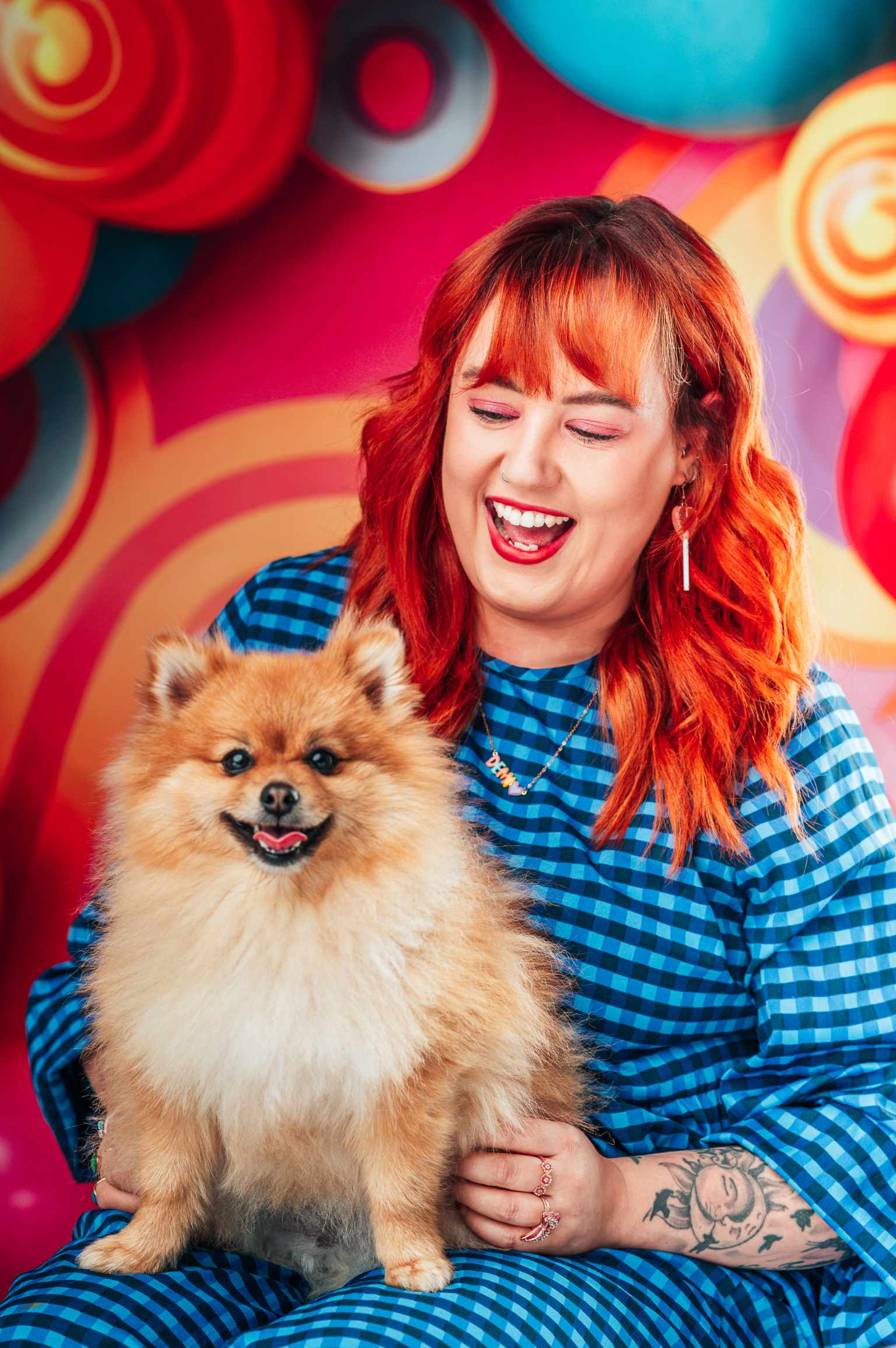 Kate Mur Rose Bonbon Enfant Toile de fond conçue par Megan Leigh - Kate Backdrop FR