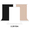 Kate Blanc Noir Beige foncé 3 Fond de Papier Sans Couture pour la photographie - Kate Backdrop FR