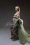 Kate Asymétrique Longue Maille Robe de Grossesse pour Séance Photo - Kate Backdrop FR