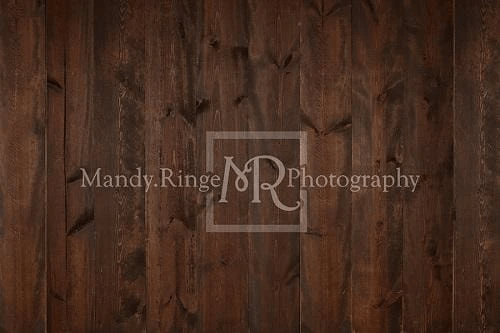 Kate Tapis de sol en caoutchouc Bois sombre conçu par Mandy Ringe Photography - Kate Backdrop FR