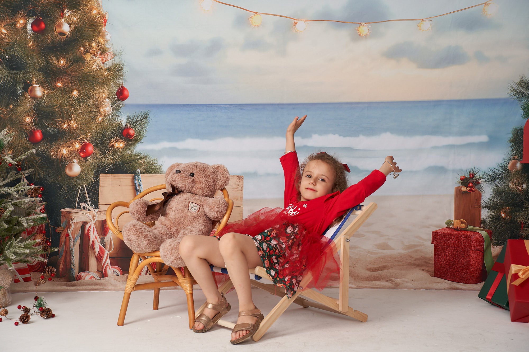 Kate Noël Plage Mer Cadeaux Toile de fond Conçu par Chain Photographie - Kate Backdrop FR