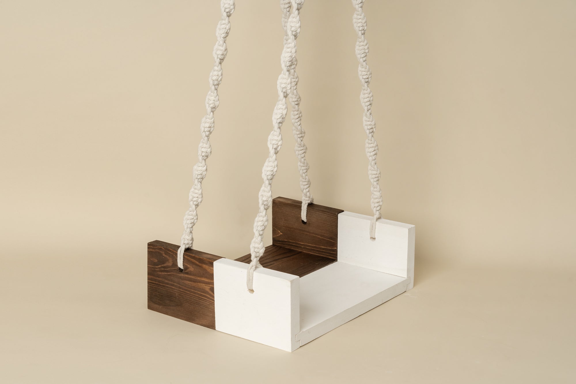 Kate Cordon spiralé Balançoire en Bois Nouveau née Accessoires de photographie