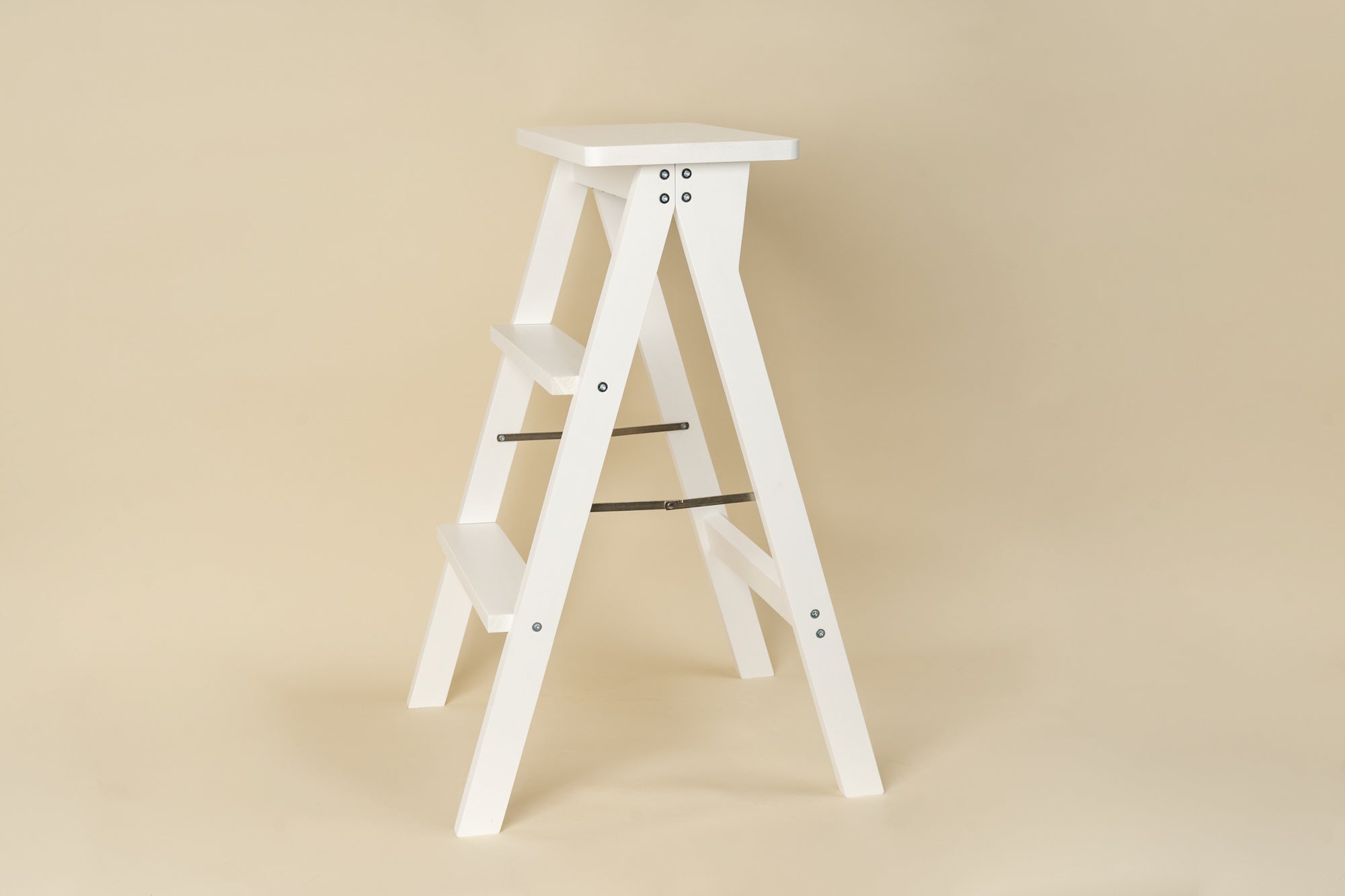 Kate Blanc Échelle en Bois Accessoires de photographie - Kate Backdrop FR