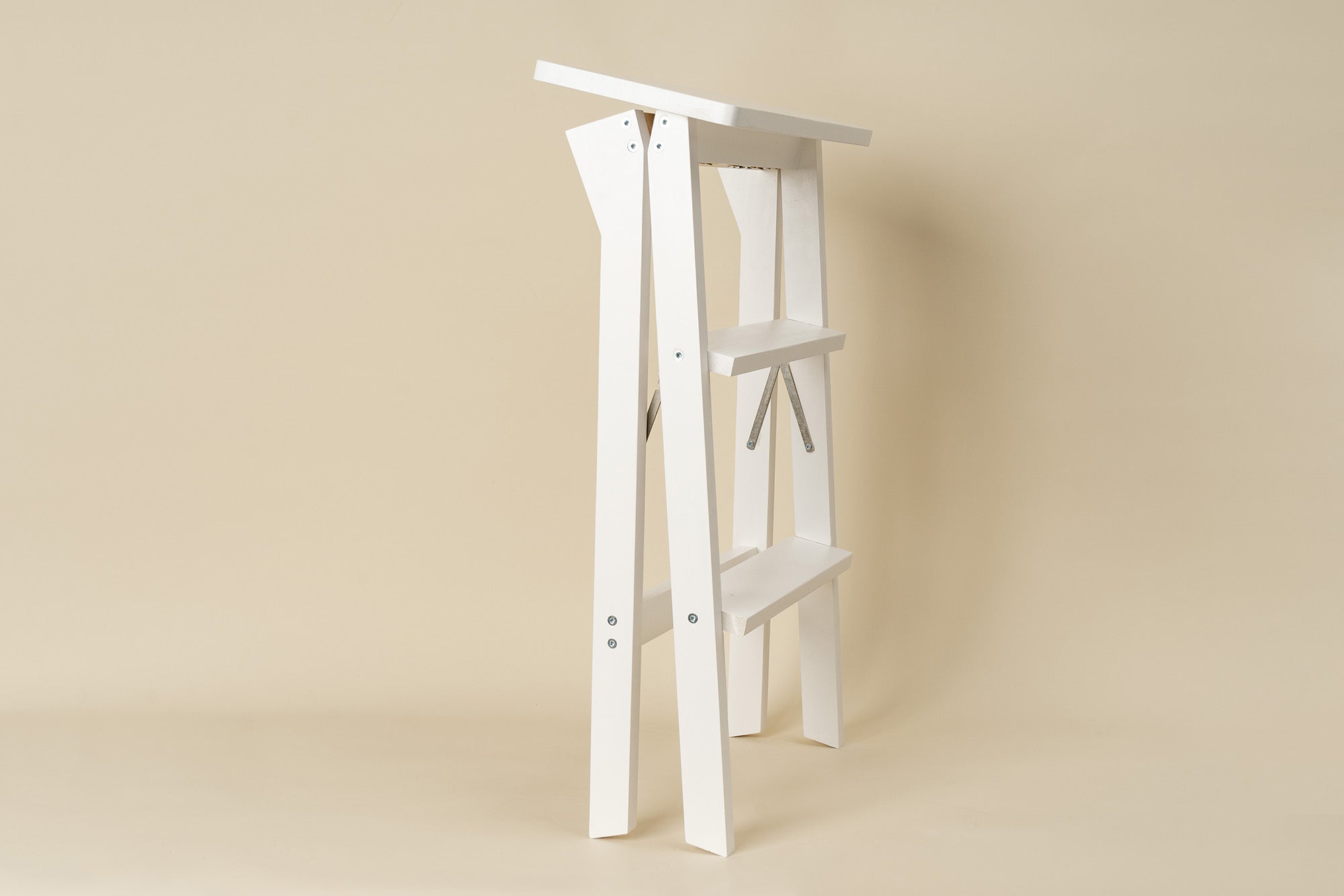 Kate Blanc Échelle en Bois Accessoires de photographie - Kate Backdrop FR