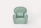 Kate Vert Mini Fauteuil en tissu avec Rivet Nouveau-né Accessoires de Photographie - Kate Backdrop FR