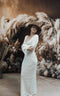 Kate Boho Arche Herbe de la pampa Marron Toile de fond conçue par Emetselch - Kate Backdrop FR