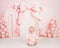 Kate Anniversaire Nœud Rose Ballon Arche Toile de fond conçu par Ashley Paul - Kate Backdrop FR