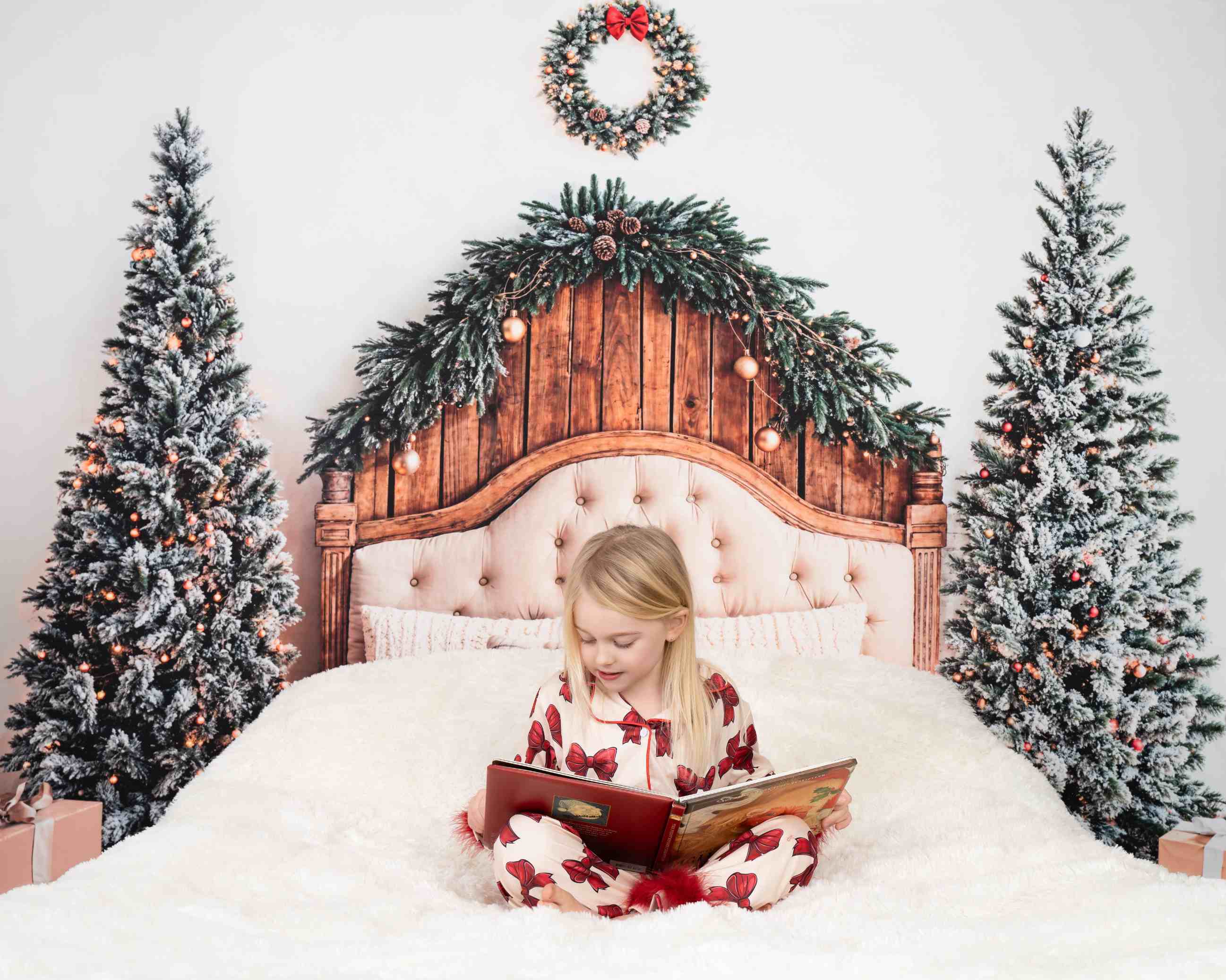 Kate Noël Chambre Tête de lit Tapissée Toile de fond en Laine conçue par Emetselch - Kate Backdrop FR