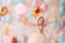 Kate Anniversaire Ballons Cadeaux Fête Lumière Toile de fond conçue par Emetselch - Kate Backdrop FR