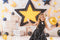 Kate Étoiles Lumière Anniversaire Décors Toile de fond+Beige clair Bois Sol Toile de fond