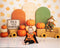 Kate Automne Citrouilles Arche Feuilles Toile de fond conçue par Patty Roberts - Kate Backdrop FR
