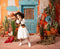 Kate Cactus Cowboy Porte Bottes Toile de fond+Terre fissurée Sol Toile de fond