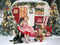 Kate Hiver Sapin de Noël Camping-car Cadeaux Kit Photo