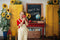 Kate Scolaire Casiers Tournesols Toile de fond conçue par Emetselch