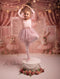 Kate Lapin Rose Ballet Fête Anniversaire Toile de fond conçu par Ashley Paul - Kate Backdrop FR