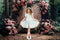 Kate Saint Valentin Bohème Floral Forêt Toile de fond en Laine conçue par Emetselch - Kate Backdrop FR