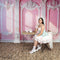 Kate Élégant Rose Mur Vintage Soleil Toile de fond en Laine conçue par Emetselch - Kate Backdrop FR