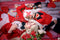 Kate Saint Valentin Rouge Bois Tapis de sol en Caoutchouc conçue par Mini MakeBelieve - Kate Backdrop FR