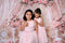 Kate Fleurs Rose Mariage Rideaux Élégant Toile de fond conçue par Emetselch - Kate Backdrop FR