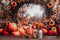 Kate Automne Tournesol Citrouille Arche Toile de fond en Laine conçue par Emetselch - Kate Backdrop FR