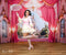 Kate Château Rose Rideaux Fenêtre Princesse Toile de fond en Laine conçue par Emetselch - Kate Backdrop FR