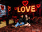 Kate Saint Valentin LOVE Lumières Amour Rustique Ensemble de chambre - Kate Backdrop FR
