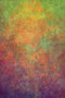 Kate Abstrait Rouillé Orange Vert Texturé Toile de fond conçue par Kate Image - Kate Backdrop FR