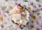 Kate Nouveau-né Fleurs Pastel Bois Tapis de sol en Caoutchouc conçue par Mini MakeBelieve - Kate Backdrop FR