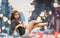 Kate Ville Lumières Bokeh Moderne Toile de fond conçue par Mini MakeBelieve - Kate Backdrop FR