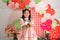 Kate Fraise Cake smash Arche de ballons Toile de fond conçue par Mini MakeBelieve - Kate Backdrop FR