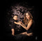 Kate Noir Abstrait Plante Sombre Toile de fond Conçu par Kate Image - Kate Backdrop FR