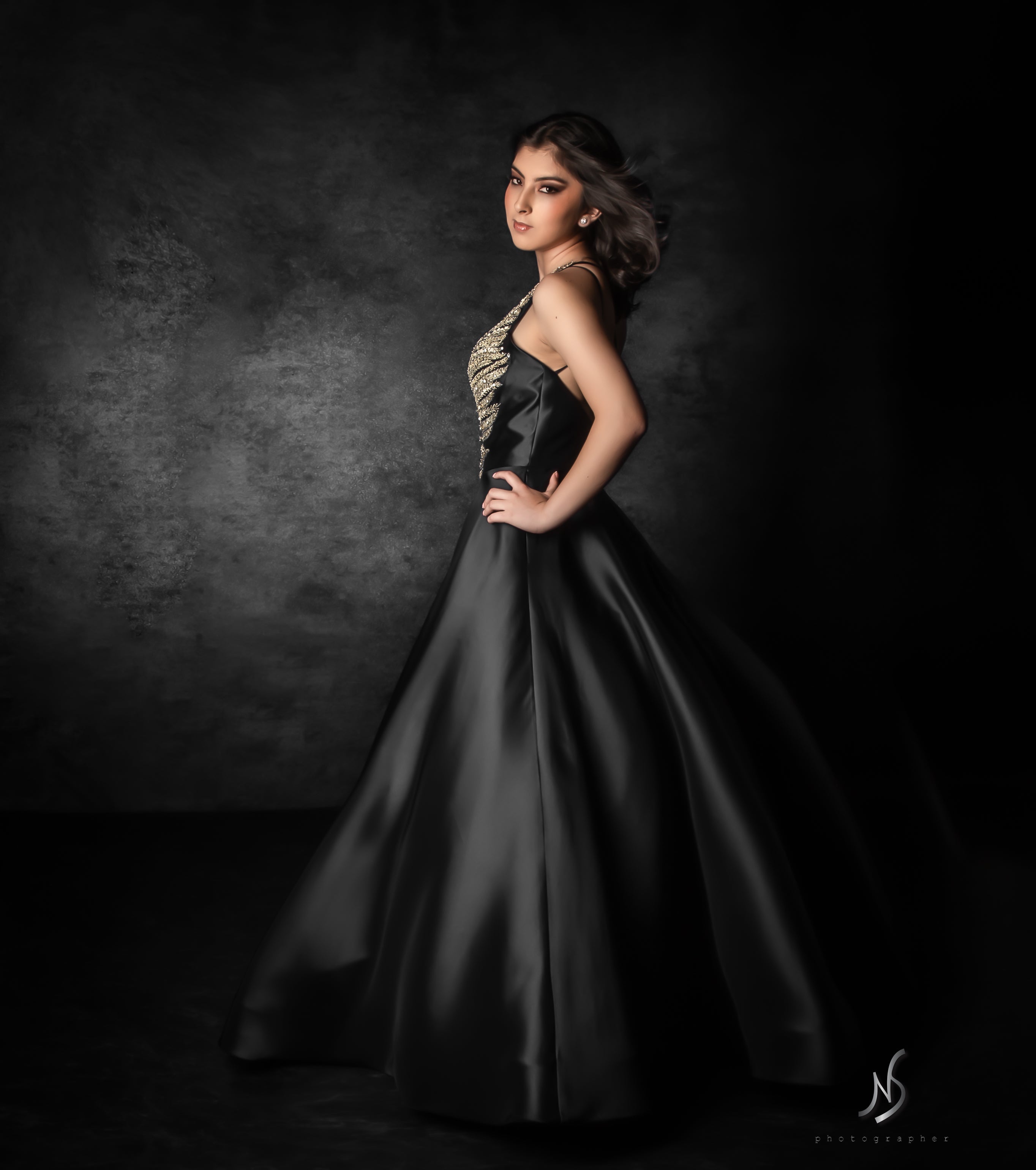 Offres Éclair-Kate Texture Abstrait Gris Noir froid Portrait Toile de fond en Laine pour la photographie - Kate Backdrop FR