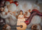 Kate Ballons Vague Marron Cake smash Toile de fond conçue par Mini MakeBelieve