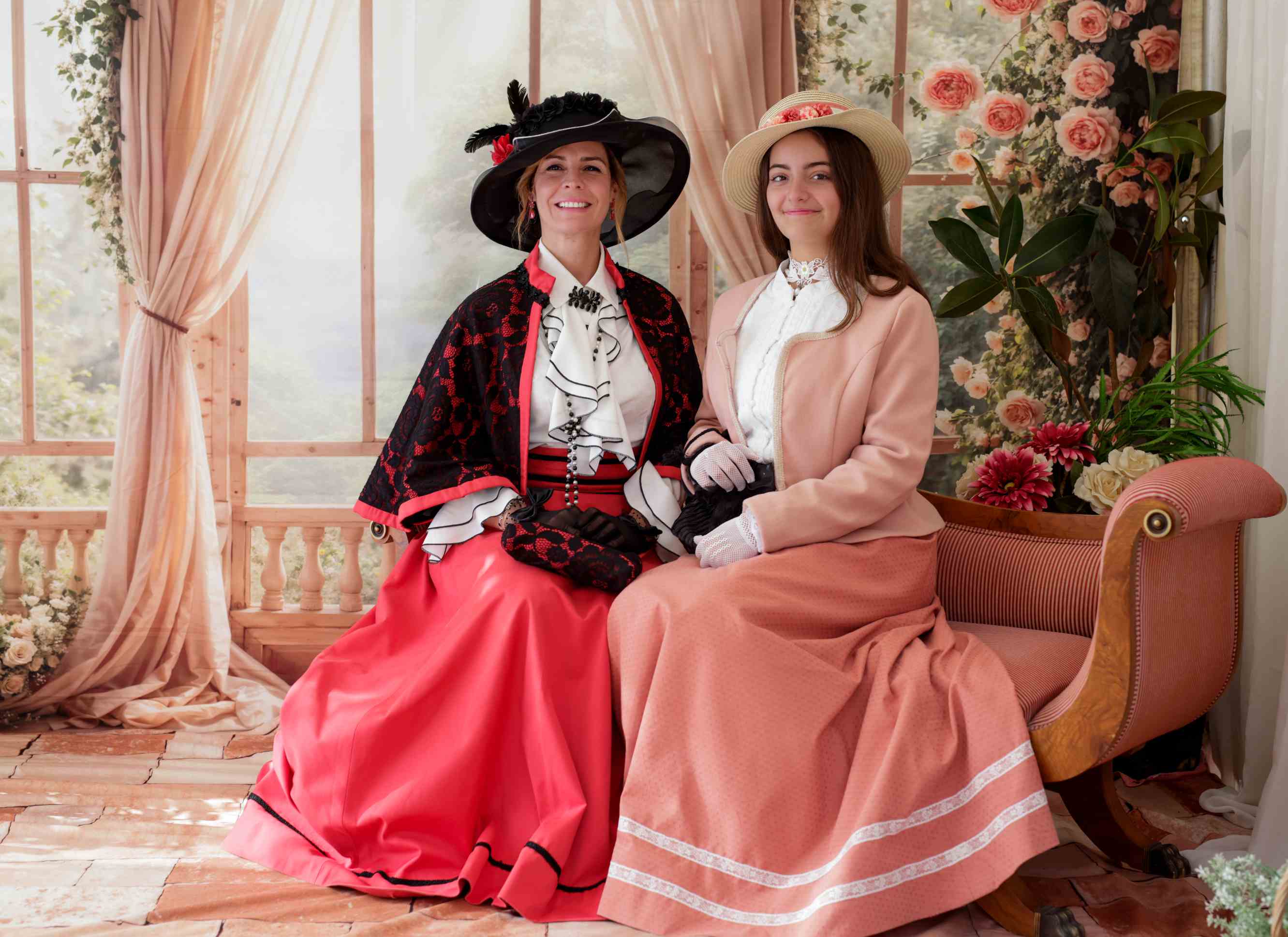 Kate Printemps Fleurs Mariage Fenêtre Rideaux Toile de fond conçue par Emetselch - Kate Backdrop FR