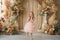 Kate Princesse Rose Floral Robe pour Enfants - Kate Backdrop FR