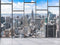 Kate Ville Office Fenêtre Toile de fond conçue par JFCC - Kate Backdrop FR