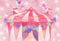 Kate Cirque Rose Enfant Cake smash Toile de fond conçue par GQ - Kate Backdrop FR