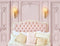 Kate Boudoir Rose Tête de lit Mur Vintage Toile de fond conçue par Chain Photographie - Kate Backdrop FR