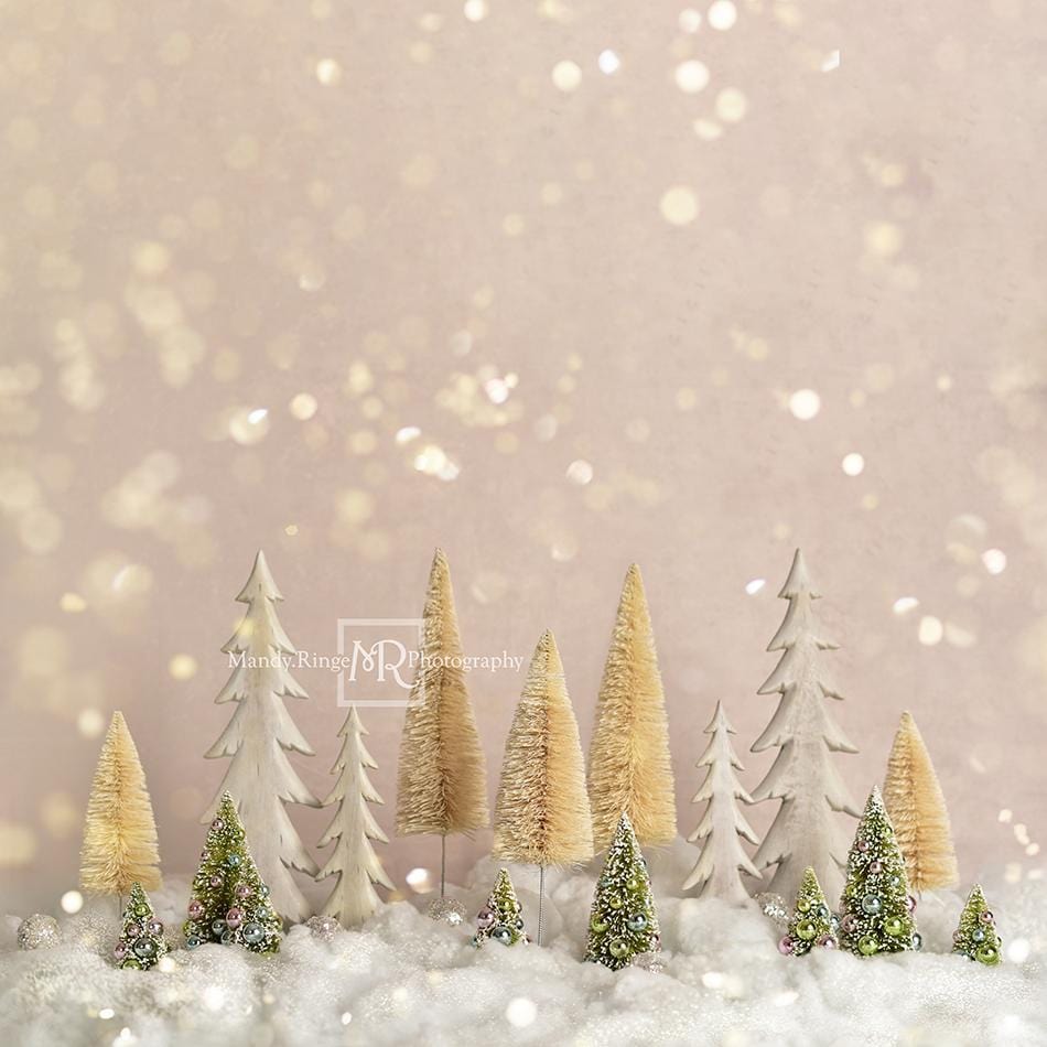 Kate Arbres de Noël Élégant Paillettes Toile de fond conçue par Mandy Ringe Photography - Kate Backdrop FR