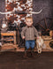 Kate Anniversaire Cow-boy Ouest Toile de fond en Laine conçue par Arica Kirby