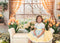 Kate Pâques Lapin Fleurs Fenêtre Rideau Toile de fond conçue par Emetselch - Kate Backdrop FR