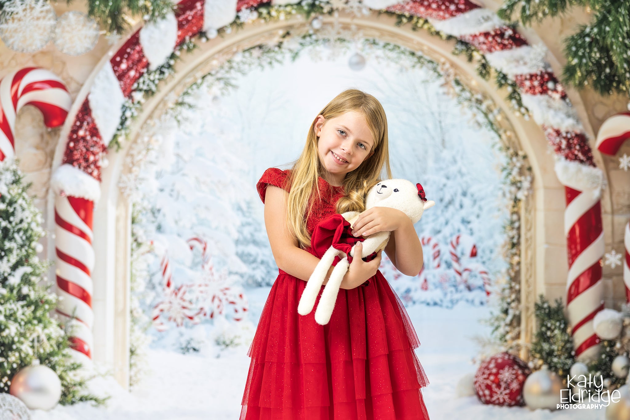 Kate Noël Arche Neige Décorations Toile de fond conçue par Emetselch