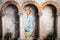 Kate Mur de Pierre Arche de Brique Vintage Toile de fond conçue par Emetselch