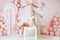 Kate Anniversaire Nœud Rose Ballon Arche Toile de fond conçu par Ashley Paul - Kate Backdrop FR