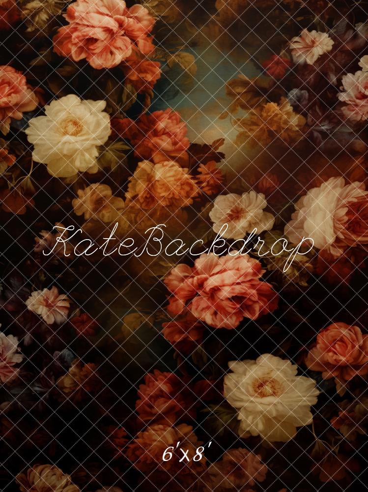 Kate Abstrait Art Fleurs Fête des mères Toile de fond conçue par Chain Photographie - Kate Backdrop FR