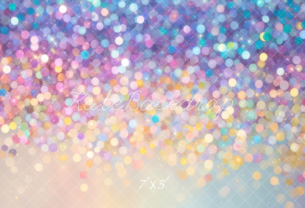 Kate Fantaisie Points colorés Bokeh Fête Toile de fond conçue par Chain Photographie - Kate Backdrop FR