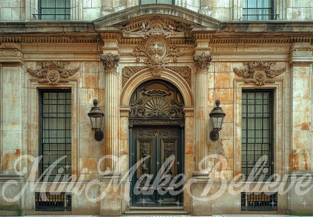 Kate Londres Façade Classique Toile de fond conçue par Mini MakeBelieve - Kate Backdrop FR